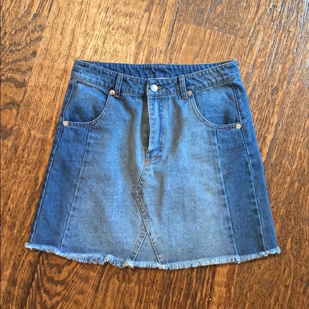 Jean skirt